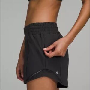 lululemon Track That High-Rise Lined Short 3" size 2